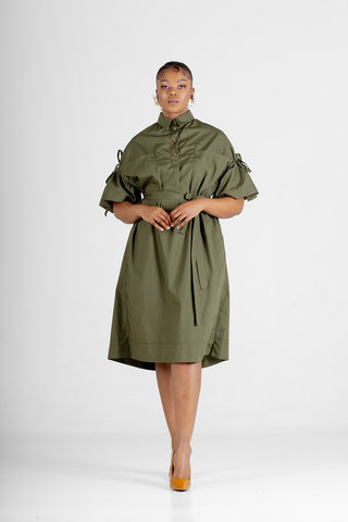 Colleen Eitzen Olive New Franca Dress