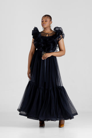 Irene Makhavhu Design Hope Black Dress