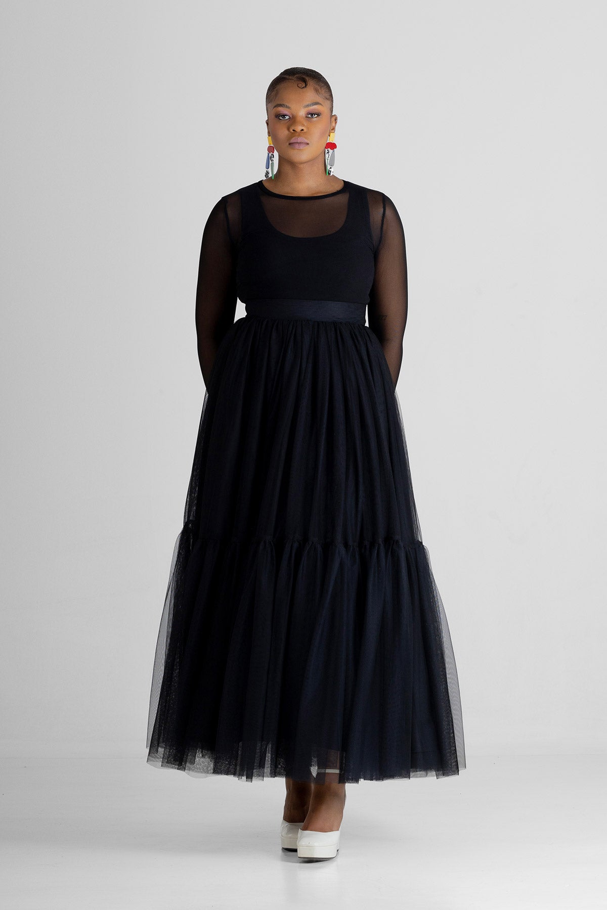 Irene Makhavhu Design Tutu Long Skirt – The Space SA