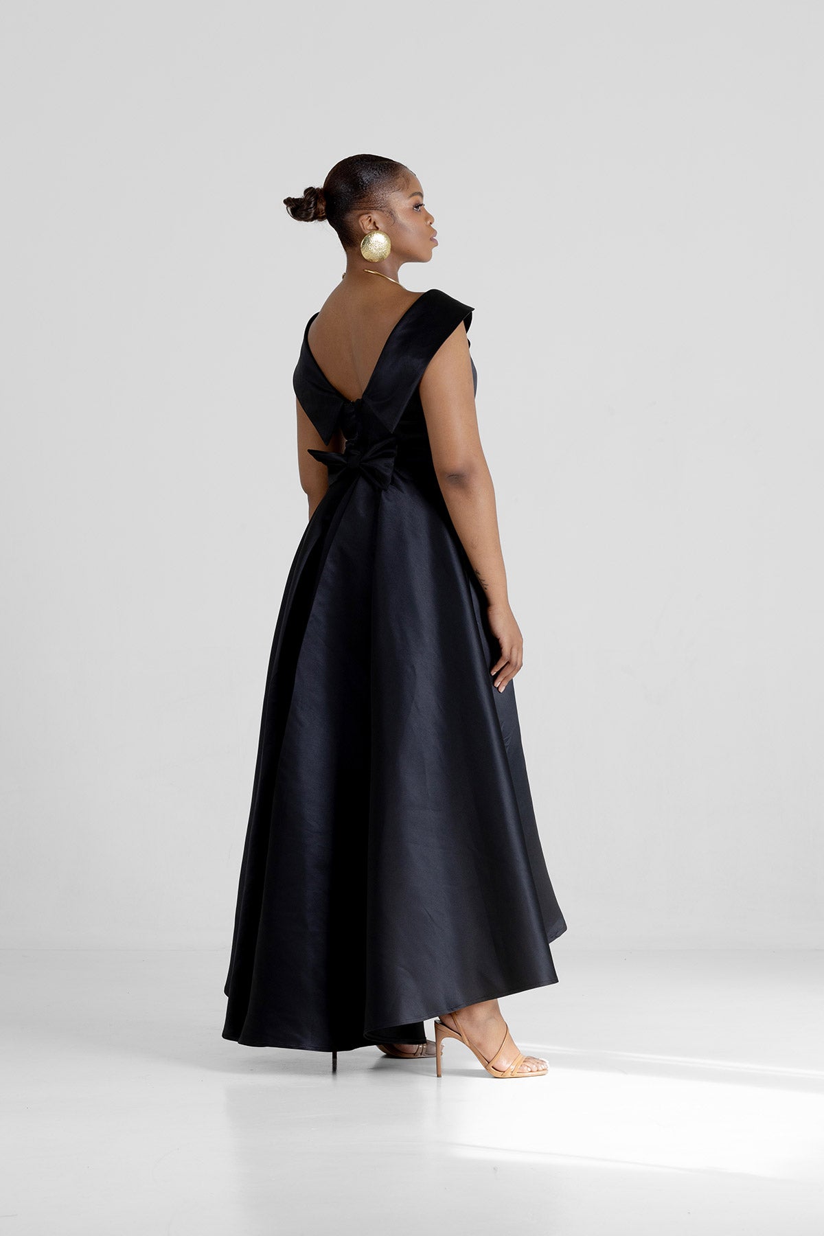 Frida Black Classic Maxi Dress  The Space SA