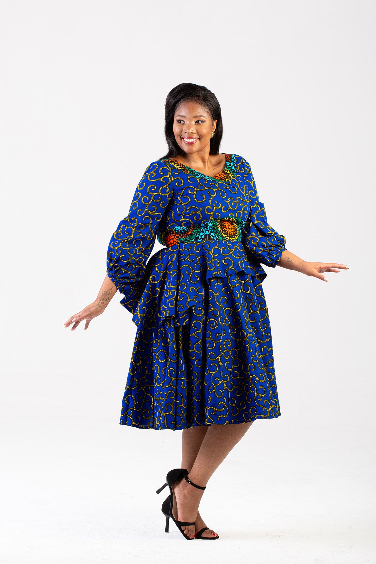 Ona Condrad Peplum Dress The Space SA Ona Condrad Peplum Dress The Space SA