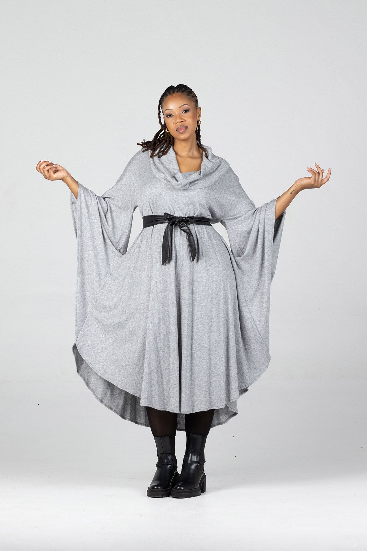 what's a jersey dress NISSA Jersey Dress | Black