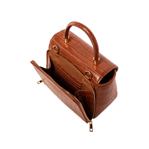 Amâna Donñe top handle handbag