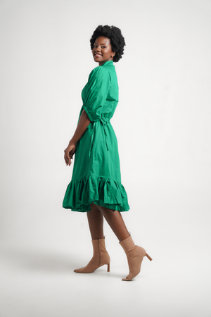 Colleen Eitzen Emerald Sh/Sleeve Tori Dress