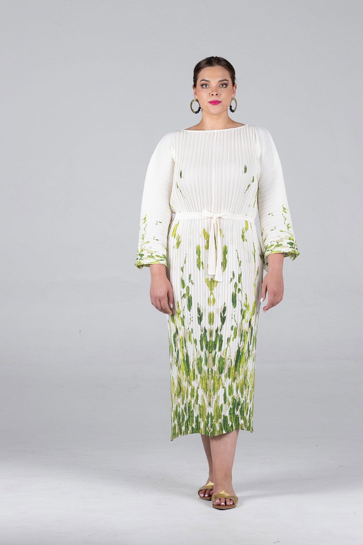 Angalia Pleated Dress – The Space SA