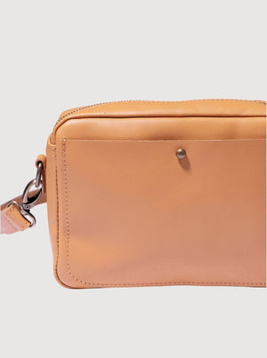 Antelo Nixie Leather Camera Crossbody - Cider