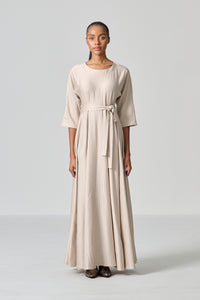 Amanda Laird Cherry Nile Dark Champagne Satin Dress