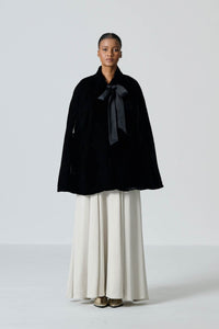 Amanda Laird Cherry Cape