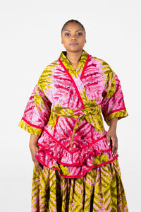 Angalia Wrap Around Top