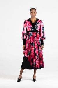 Ntonga Creations Azalea Pleated Frock