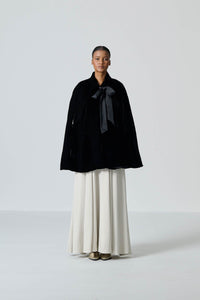 Amanda Laird Cherry Cape