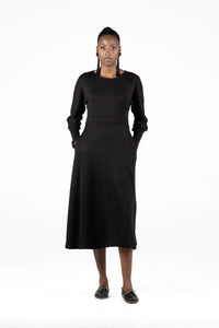 Amanda Laird Cherry Jadah Knit dress