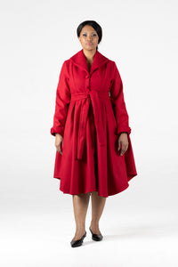 Blackstitch Red Scarlet Dress