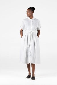 Amanda Laird Cherry York White dress