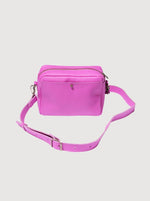 Antelo Nixie Leather Camera Crossbody - Purple Orchid