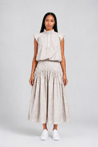 Colleen Eitzen Stone Stripe New Cat Skirt