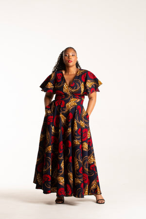 Angalia Ndebele Maxi Skirt