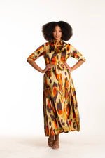 Frida Multicolor Gipsy Shirt Dress