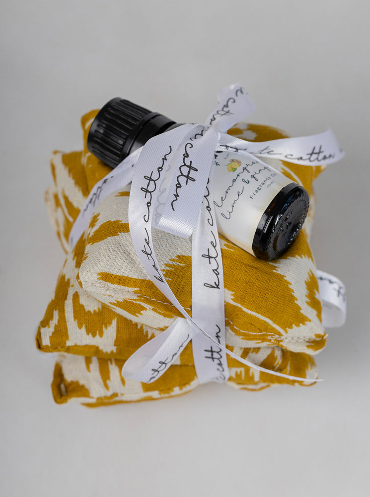 Home Industry 4Pk Scented Sachets Lemongrass, Lime And Ginger