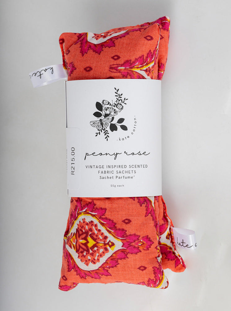 Home Industry 2Pk Scented Sachets Peony Rose