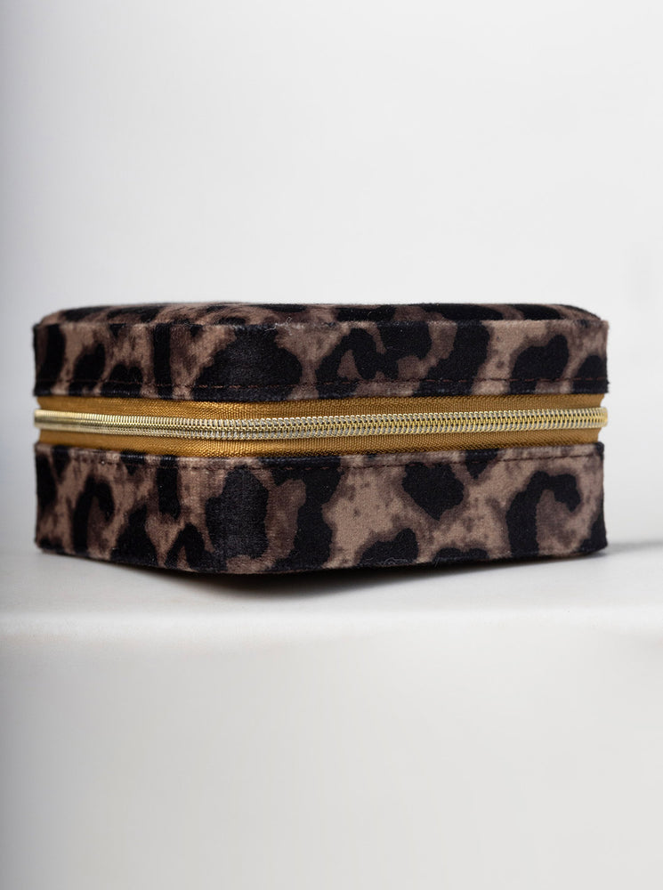 Home Industry Leopard Print Jewellery Box