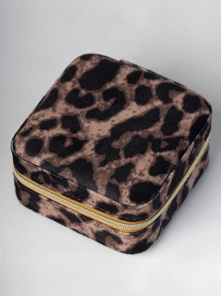 Home Industry Leopard Print Jewellery Box