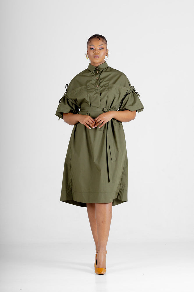 Colleen Eitzen Olive New Franca Dress
