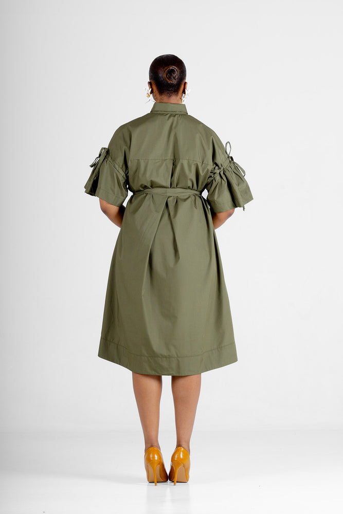 Colleen Eitzen Olive New Franca Dress