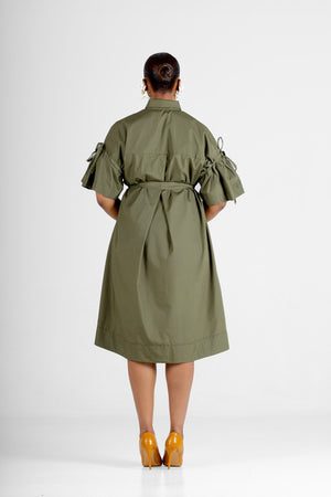 Colleen Eitzen Olive New Franca Dress