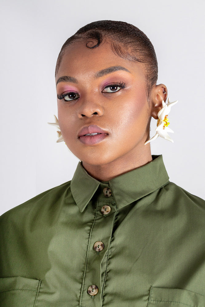 Colleen Eitzen Olive New Franca Dress