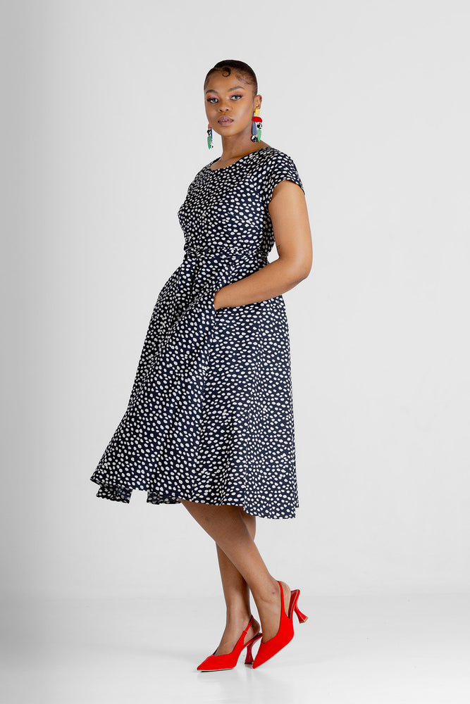 Amanda Laird Cherry Lessa Dress
