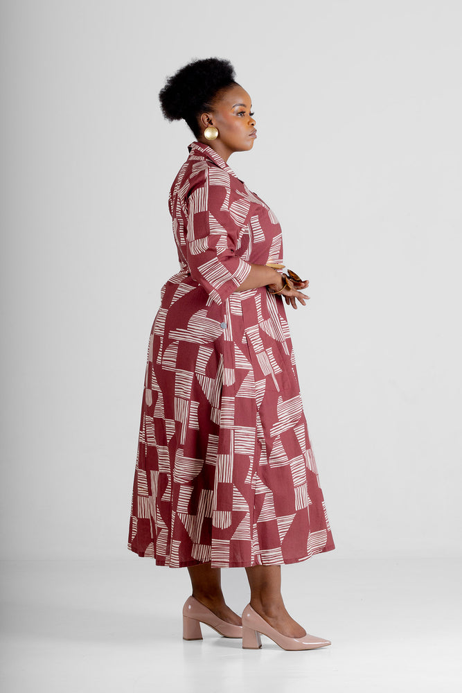 Amanda Laird Cherry Gina Dress