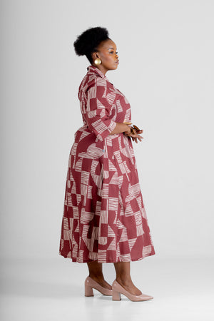 Amanda Laird Cherry Gina Dress
