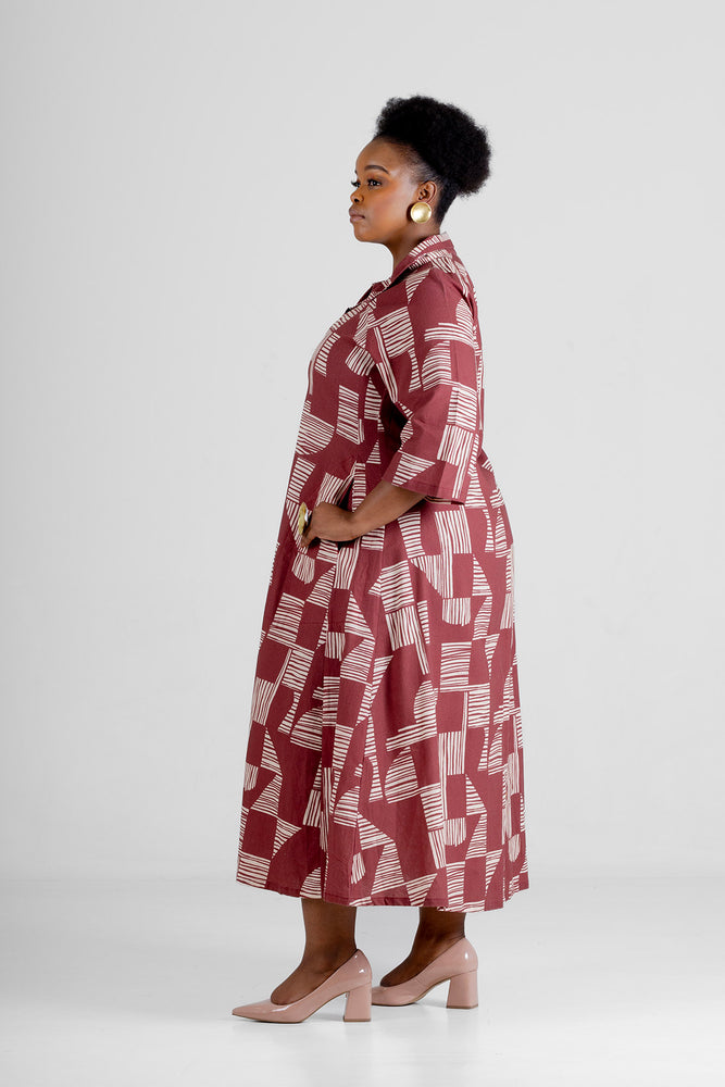 Amanda Laird Cherry Gina Dress