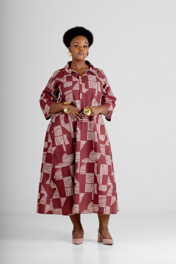 Amanda Laird Cherry Gina Dress