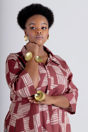 Amanda Laird Cherry Gina Dress