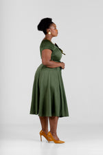 Amanda Laird Cherry Lessa Dress