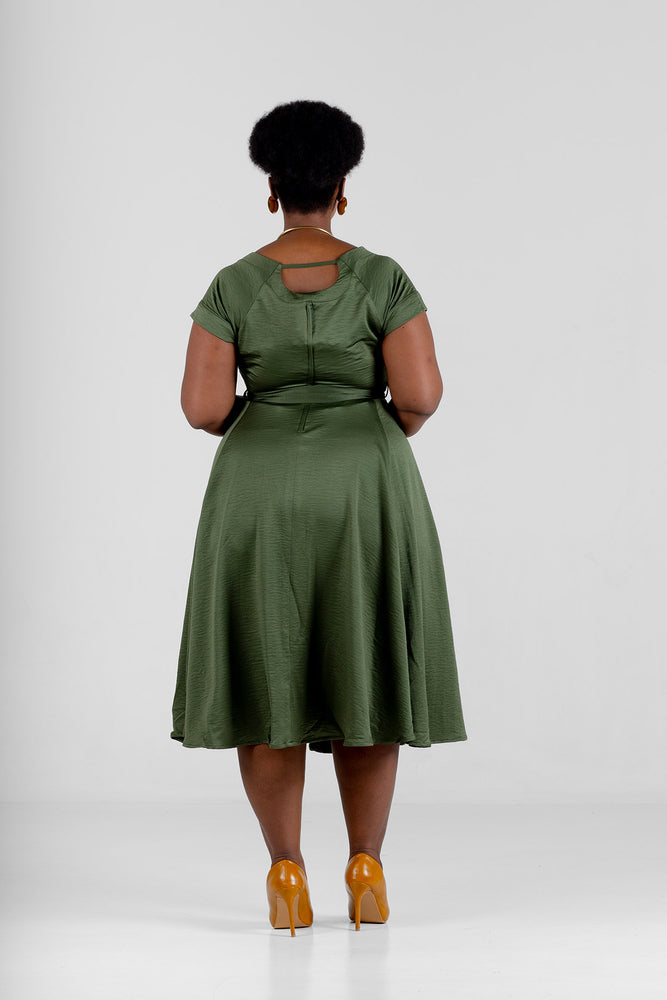 Amanda Laird Cherry Lessa Dress