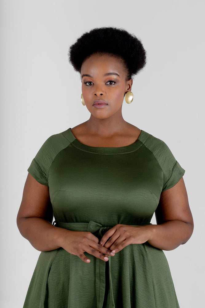 Amanda Laird Cherry Lessa Dress