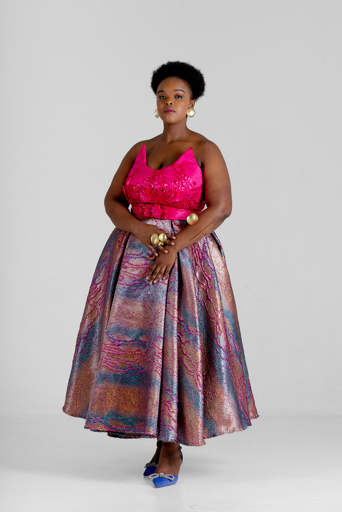 Du Confidence Boobtube Flair Dress