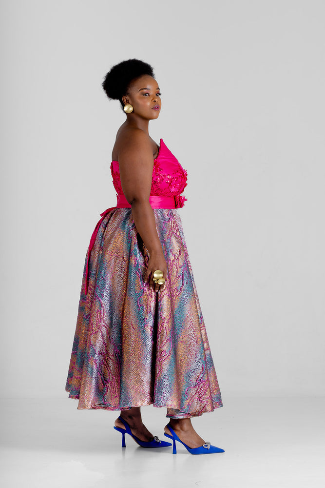 Du Confidence Boobtube Flair Dress