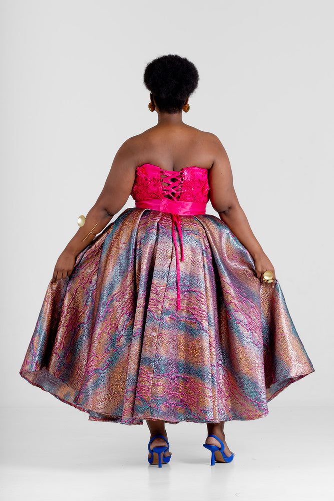 Du Confidence Boobtube Flair Dress