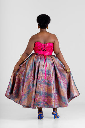 Du Confidence Boobtube Flair Dress