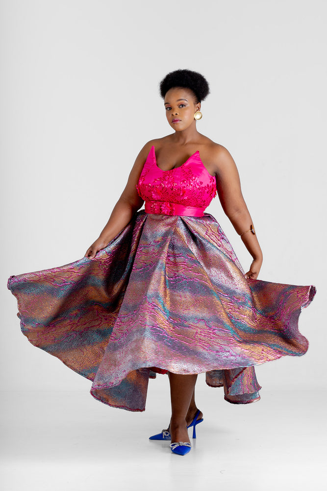 Du Confidence Boobtube Flair Dress