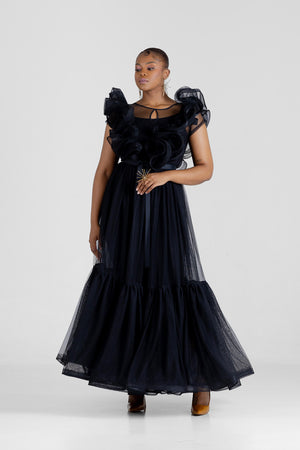 Irene Makhavhu Design Hope Black Dress