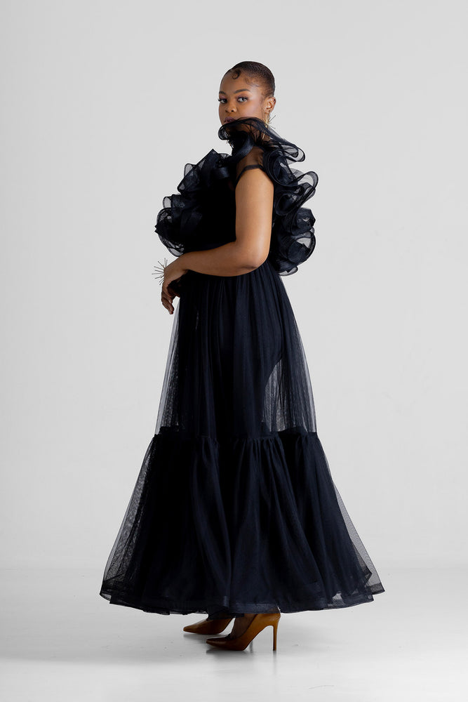 Irene Makhavhu Design Hope Black Dress