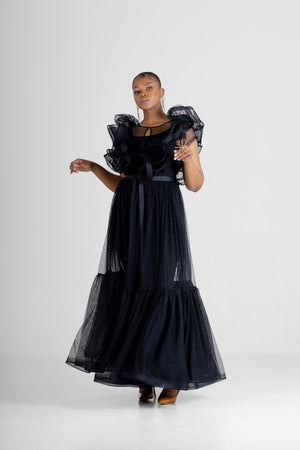 Irene Makhavhu Design Hope Black Dress