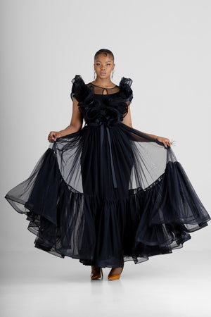 Irene Makhavhu Design Hope Black Dress