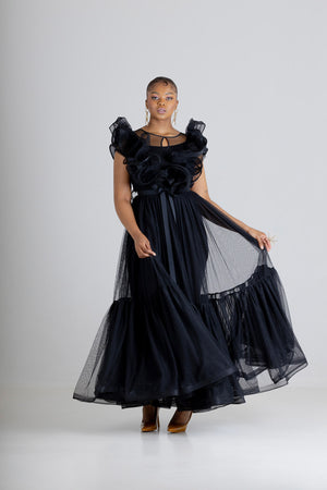 Irene Makhavhu Design Hope Black Dress