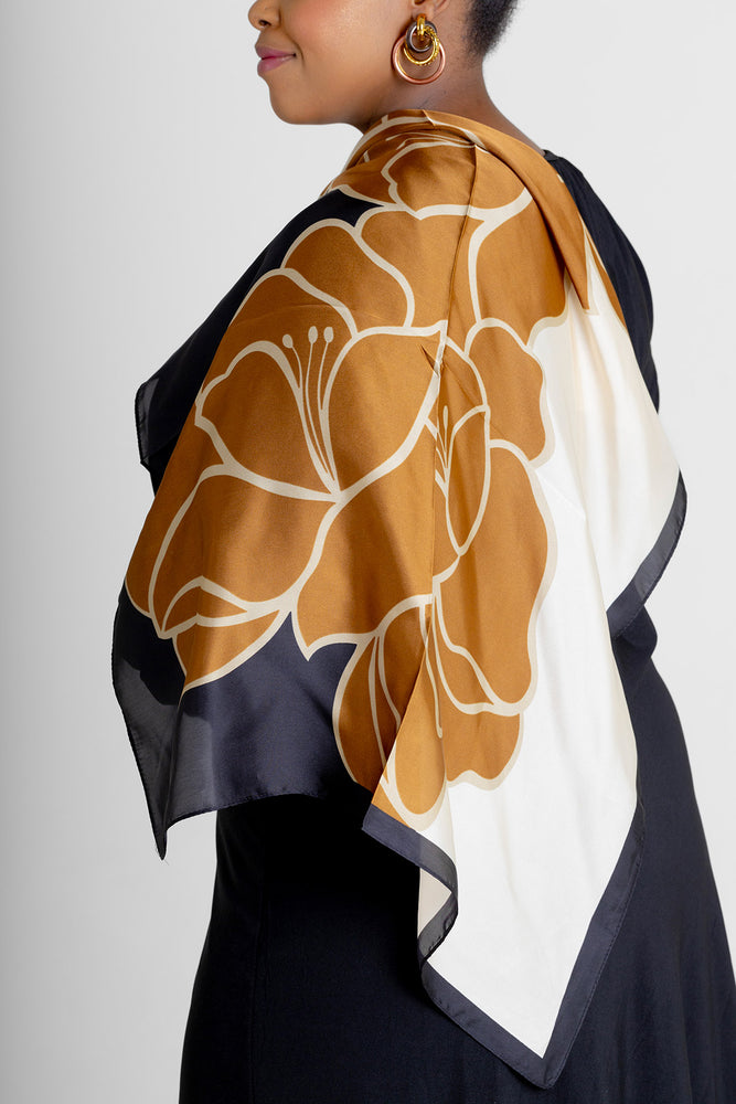 Home Industry Geometric Floral Scarf